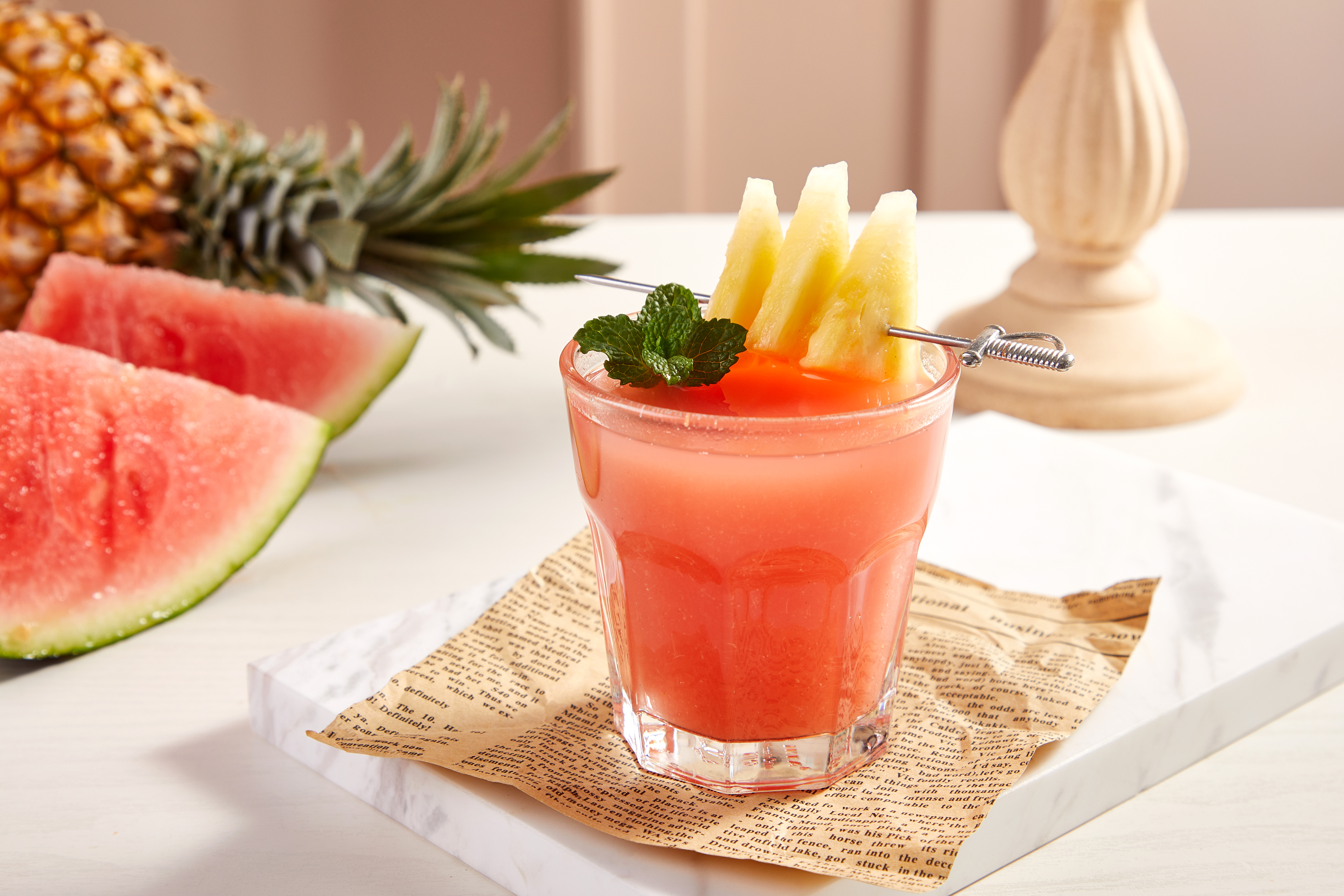 Watermelon & Pineapple Juice